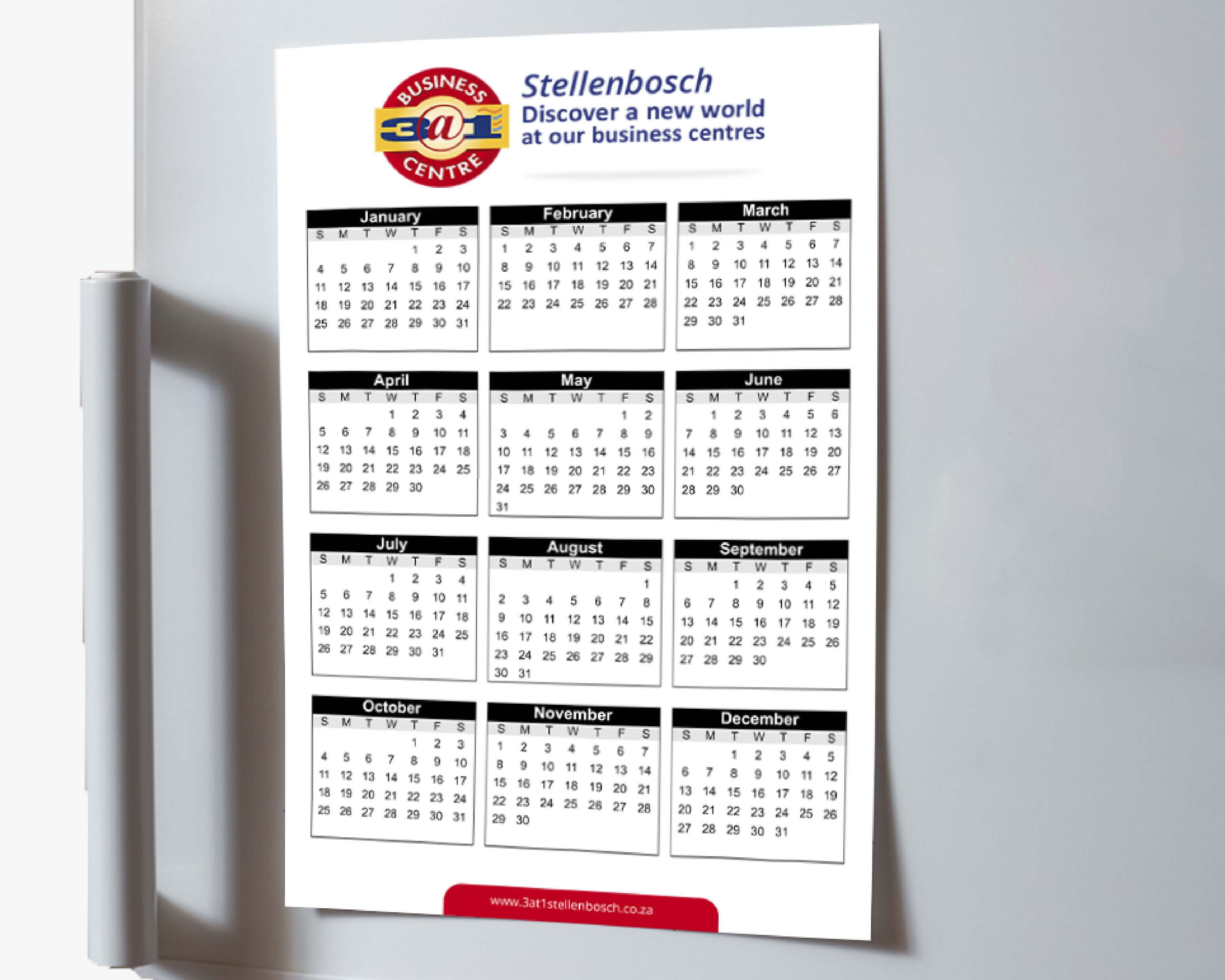 Fridge Calendars
